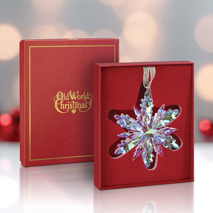 Old World Christmas Radiant Crystal Snowflake Ornament - view 2