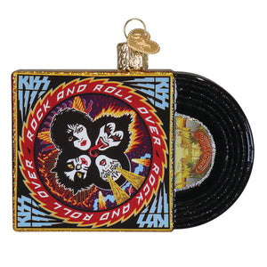 Old World Christmas Rock And Roll Over Album Ornament - view 2