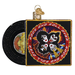 Old World Christmas Rock And Roll Over Album Ornament - view 3