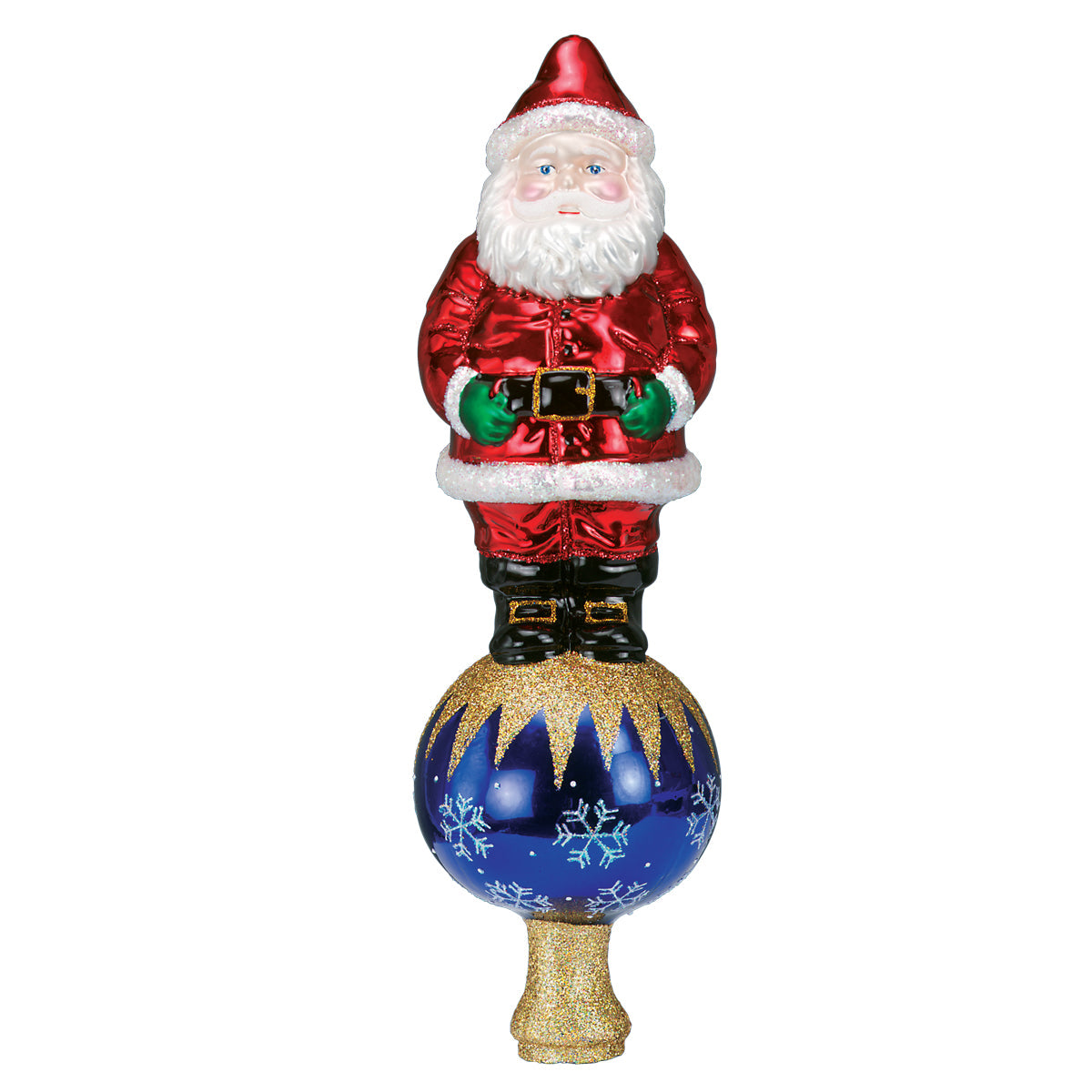 Old World Christmas Santa Tree Top - view 2