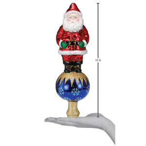 Old World Christmas Santa Tree Top - view 3