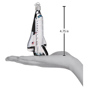 Old World Christmas Space Shuttle Ornament - view 6