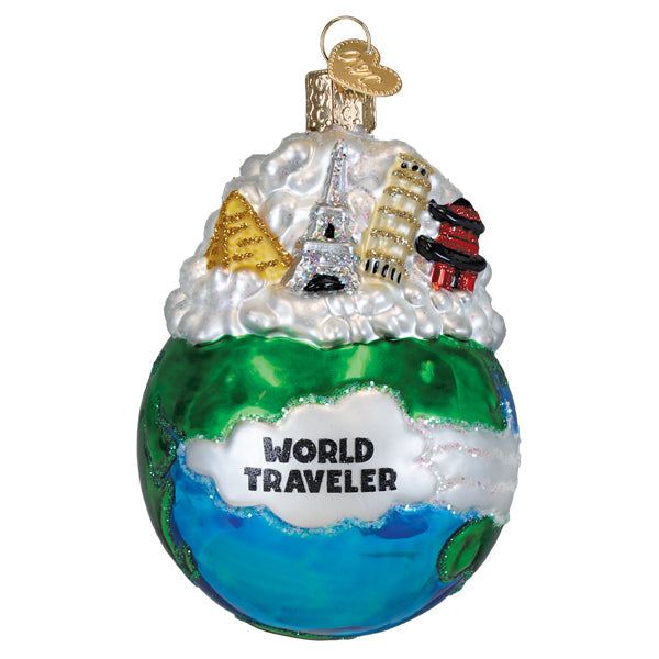 Old World Christmas World Traveler Ornament - view 2