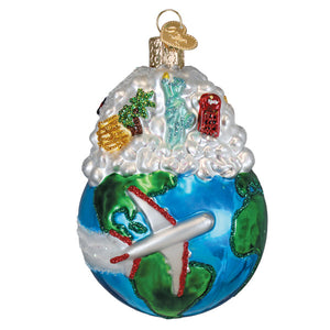 Old World Christmas World Traveler Ornament - view 3