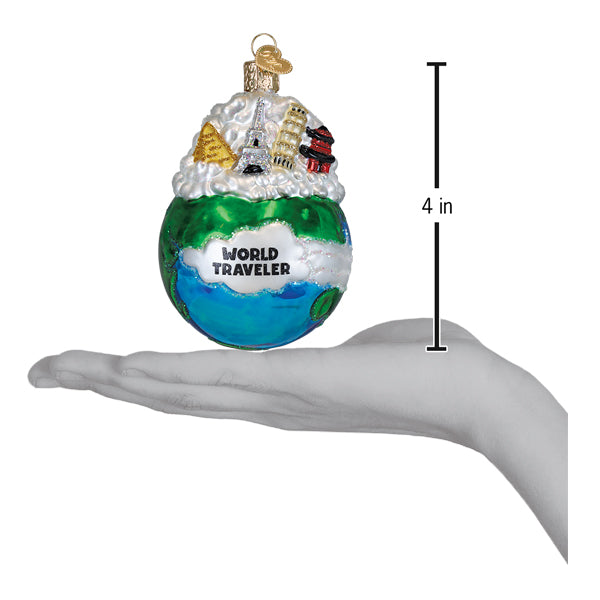 Old World Christmas World Traveler Ornament - view 5