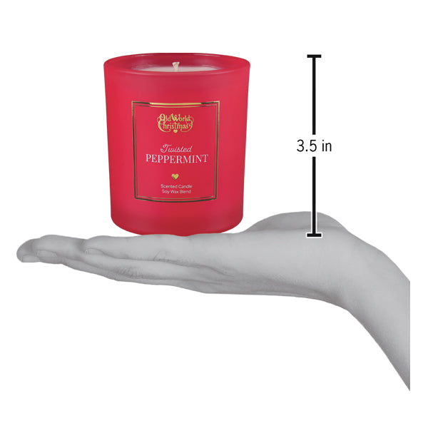 Old World Christmas Twisted Peppermint Candle - view 8