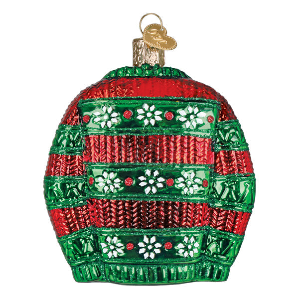Old World Christmas Yippee Ki Yay Sweater Ornament - view 3