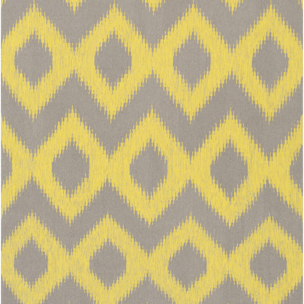 Oradell Yellow Ikat Wool Rug - Clearance