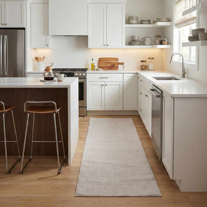 Leanna Cream Washable Area Rug