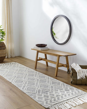 Ossun Wool Rug with Tassels