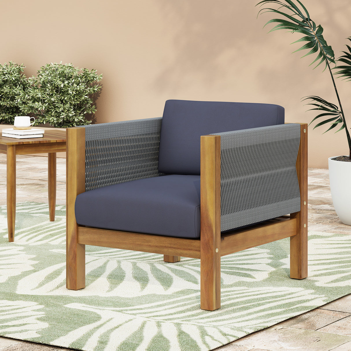Laurel Outdoor Club Chair Set of 2