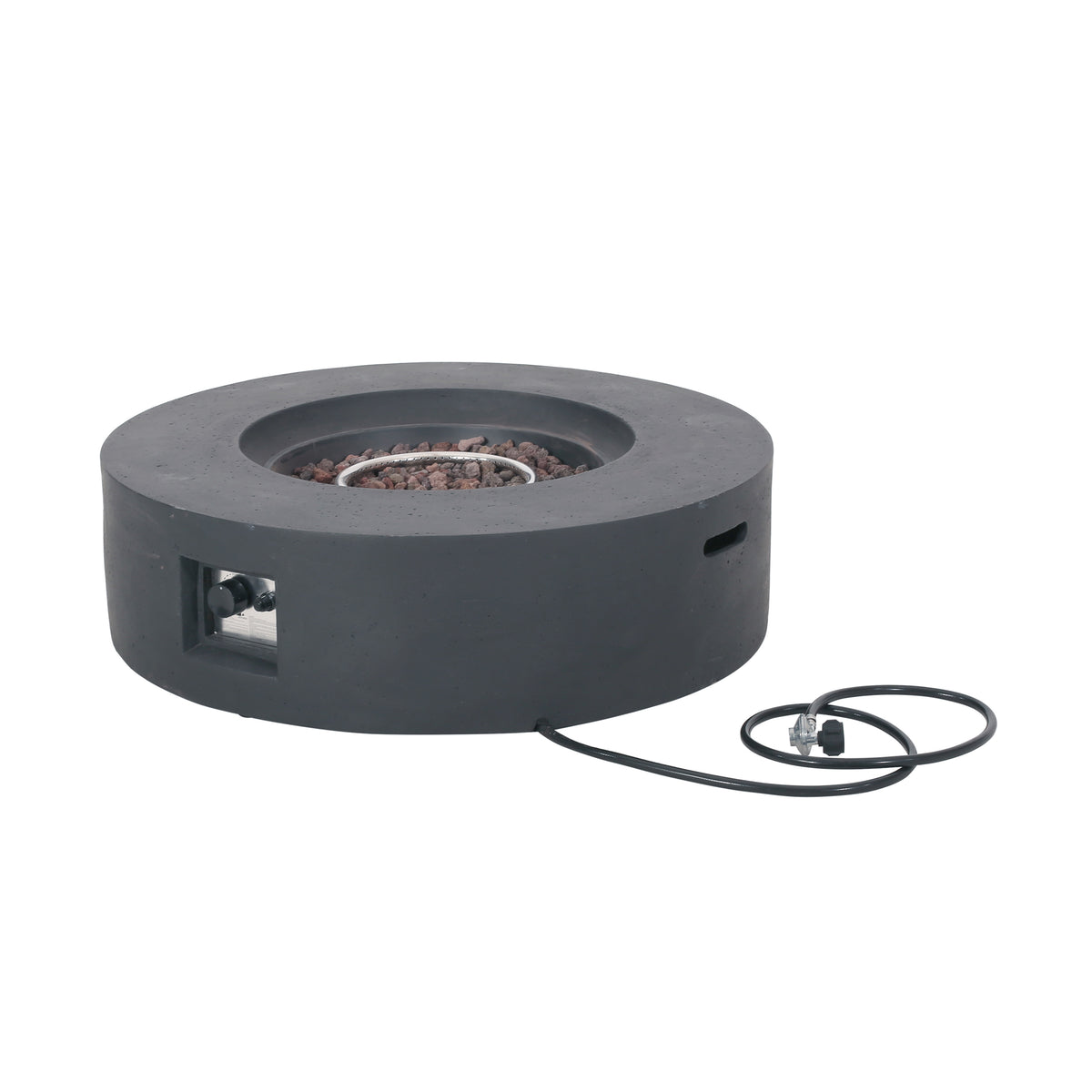 Lightweight Concrete Outdoor Circular Fire Pit