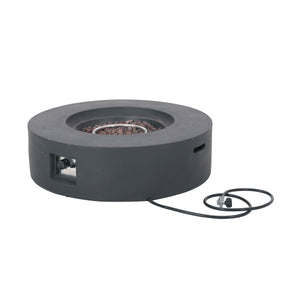 Lightweight Concrete Outdoor Circular Fire Pit