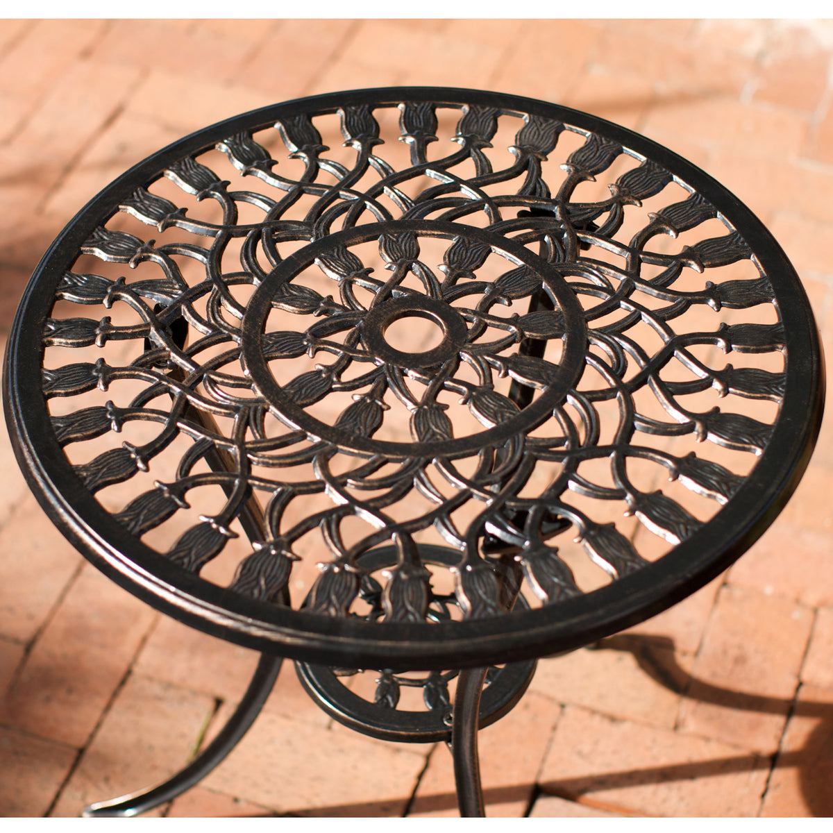 Nassau Cast 3PC Bistro Set