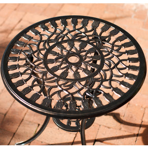 Nassau Cast 3PC Bistro Set