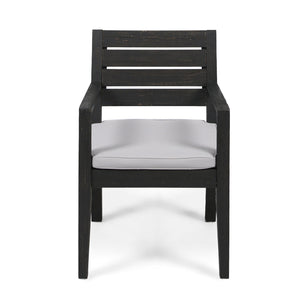 Outdoor 6 Seater Dining Set with Bench - view 3