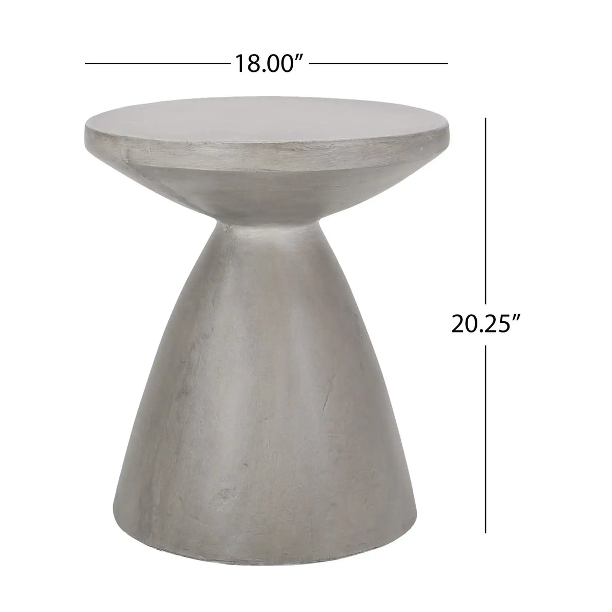 Outdoor / Indoor Lightweight Concrete Side Table - Best Buy Furniture