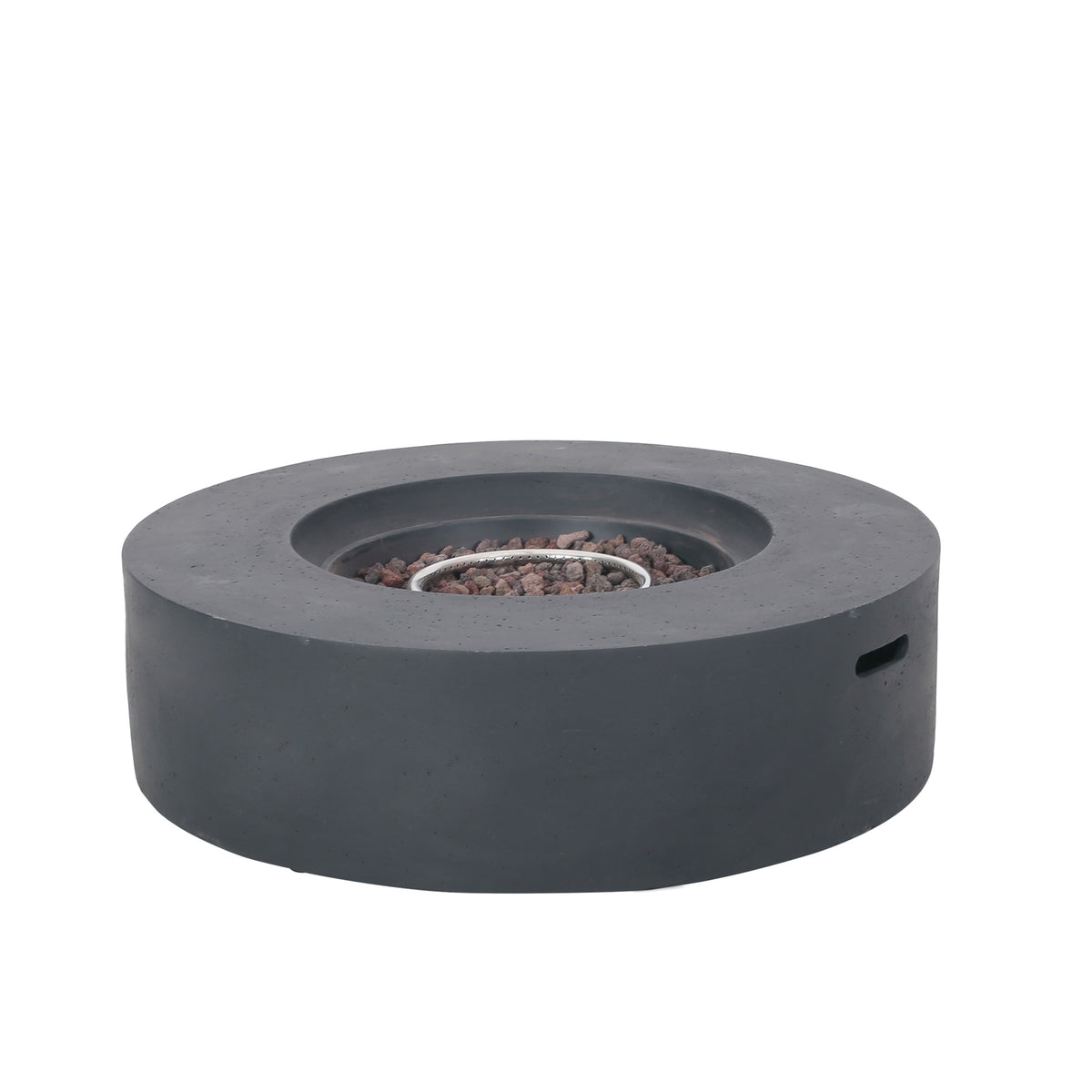Lightweight Concrete Outdoor Circular Fire Pit