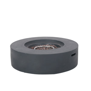 Lightweight Concrete Outdoor Circular Fire Pit