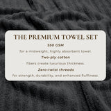 Luxury Cotton Towels - Karina Collection