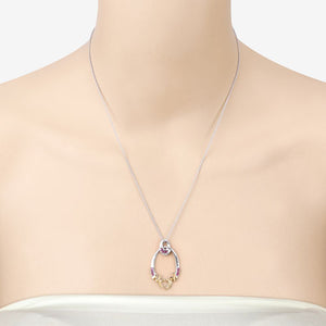 0.18 Carat Genuine Ruby .925 Sterling Silver Pendant