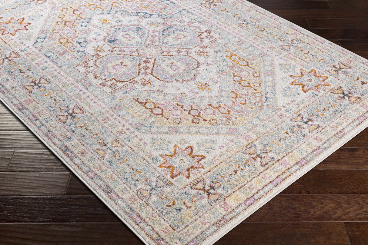 Pakuranga Dusty Pink Area Rug - Clearance