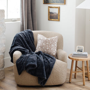 Faux Fur Throw Blankets by Saranoni