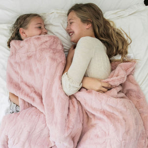 Faux Fur XL Throw Blankets by Saranoni