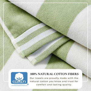 Striped Cabana Beach Towel - Edgartown Collection
