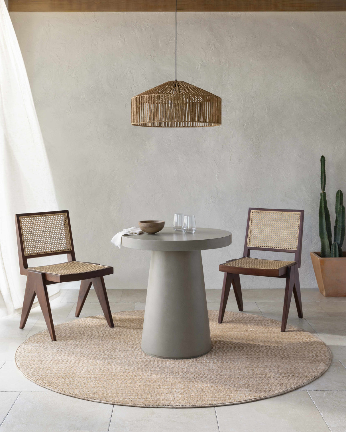 Pabla Tan Speckled Area Rug