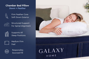 Cloud Fill Down Feather Pillow