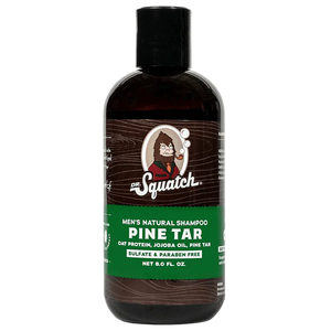 DR. SQUATCH Shampoo Pine Tar 8oz - New