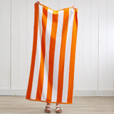 Cotton Velour Cabana Stripe Beach Towel - Novia Collection