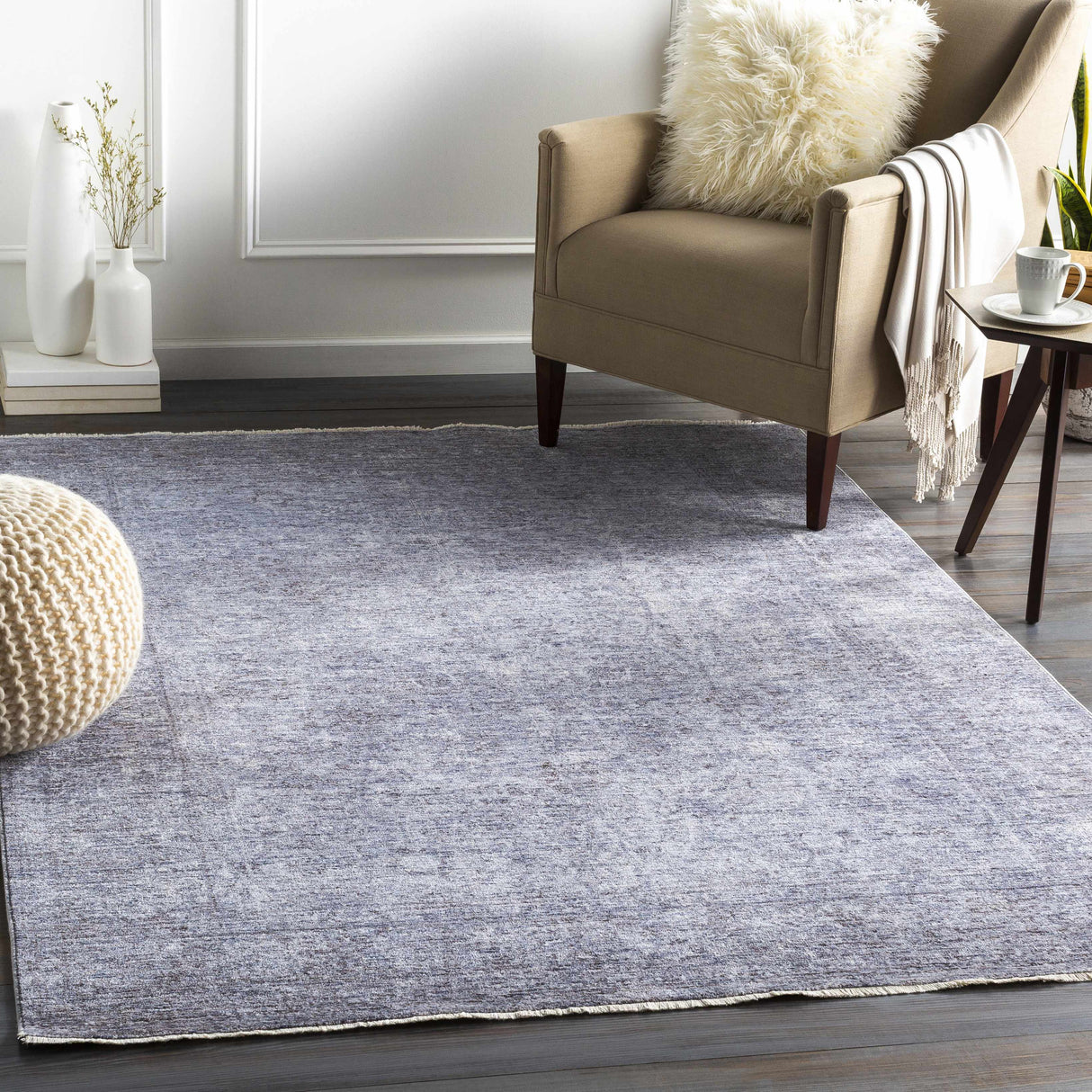 Plympton Carved Statement Rug - Clearance