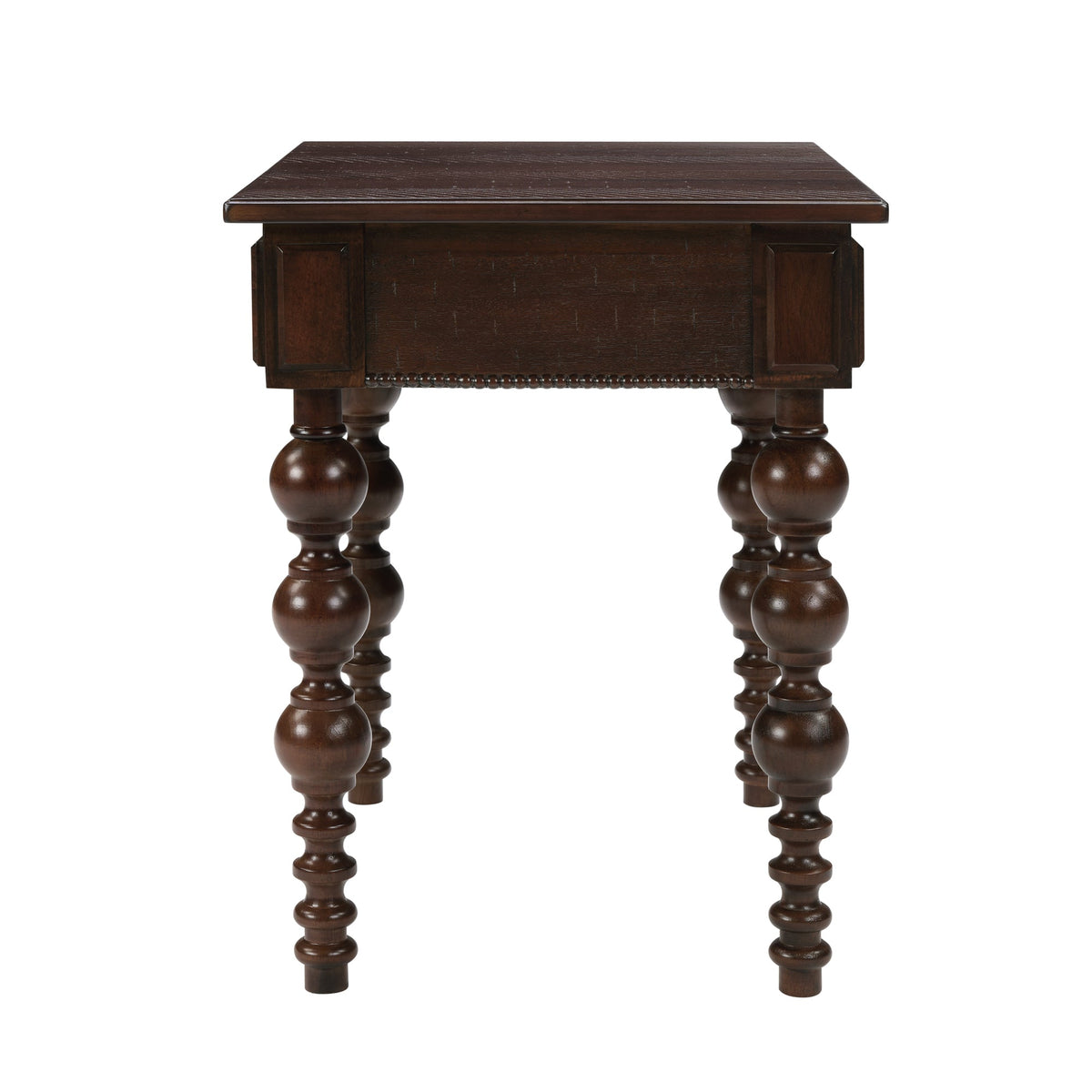 Power Growth Furniture Solid Wood End Table with Drawer in Espresso Finish - view 10