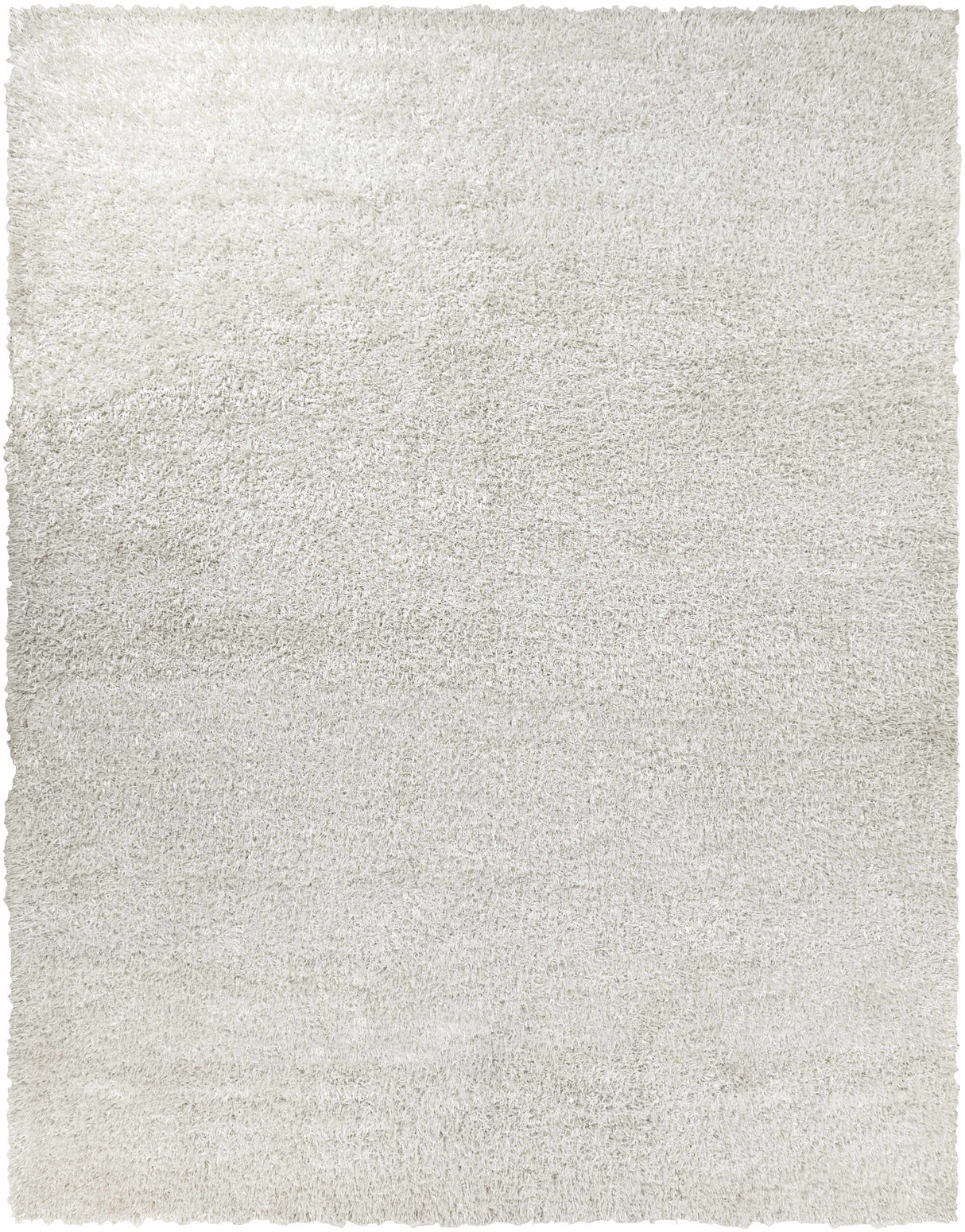 Browder 3x4 Solid Cream Shag Rug - Clearance
