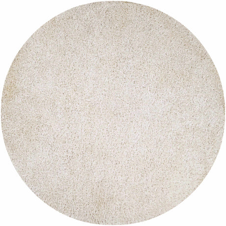 Browder 3x4 Solid Cream Shag Rug - Clearance