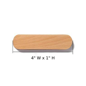 Wooden Magnetic Key Holder Wall Mount Adhesive Key Rack Organizer