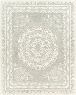 Parson Ivory/Sage Wool Area Rug