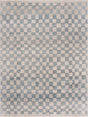 Boutique Rugs Benjy Cream & Light Blue Checkered Area Rug