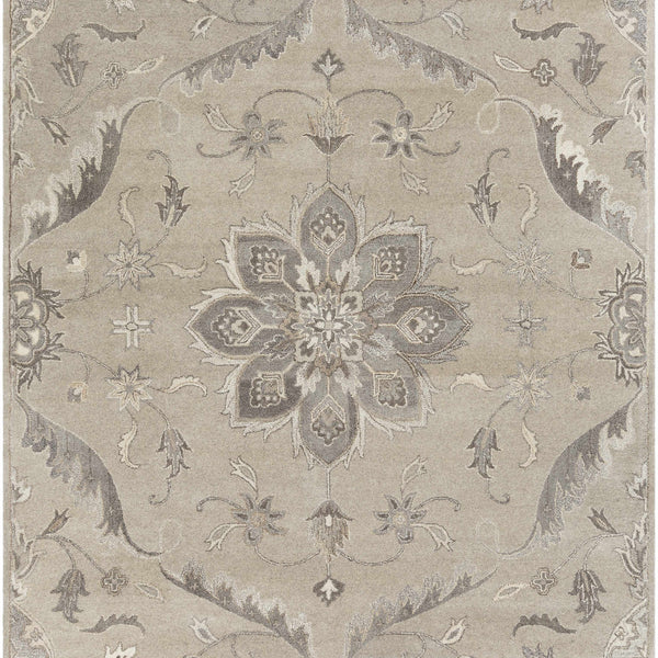 Peterstown Beige Wool Rug