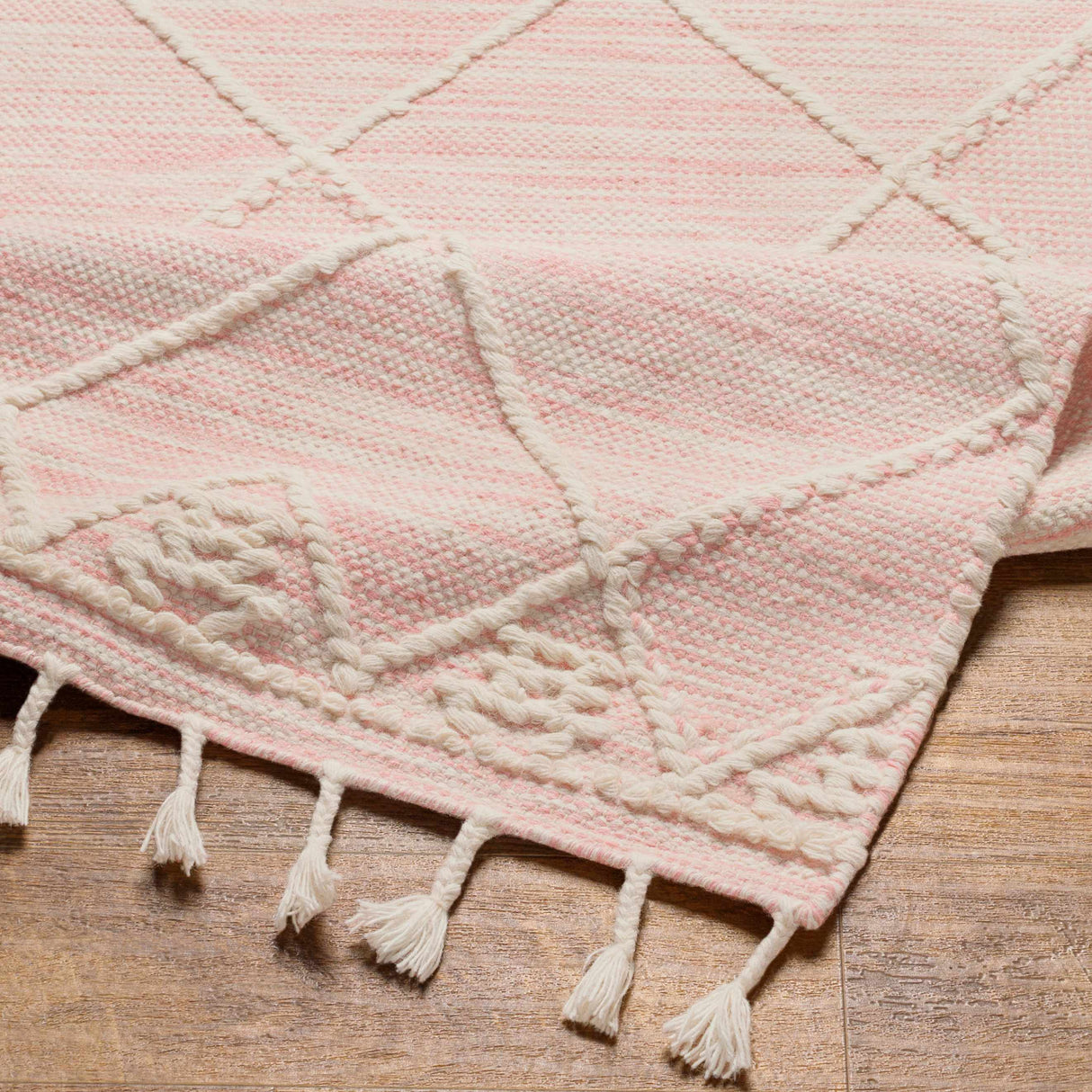 Pupukea Tasseled Jute&Wool  Rug - Clearance