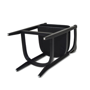 Pyrla 26" Upholstered Counter Stool with Curved Cane Back and Wood Legs - Counter Stools