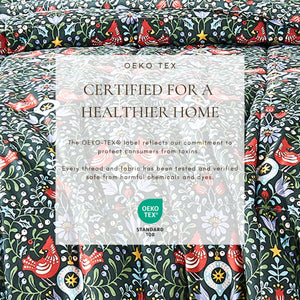 Reversible Christmas Comforter and Sham Set - Holiday / Lodge Odette Collection