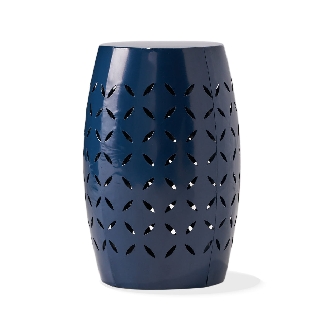 Lilac 12" Metal Outdoor Side Table