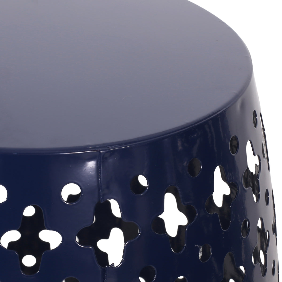 Metal End Table - Large