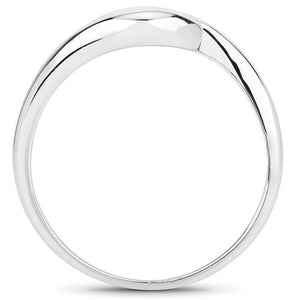 0.74 Carat Genuine Blue Topaz .925 Sterling Silver Ring