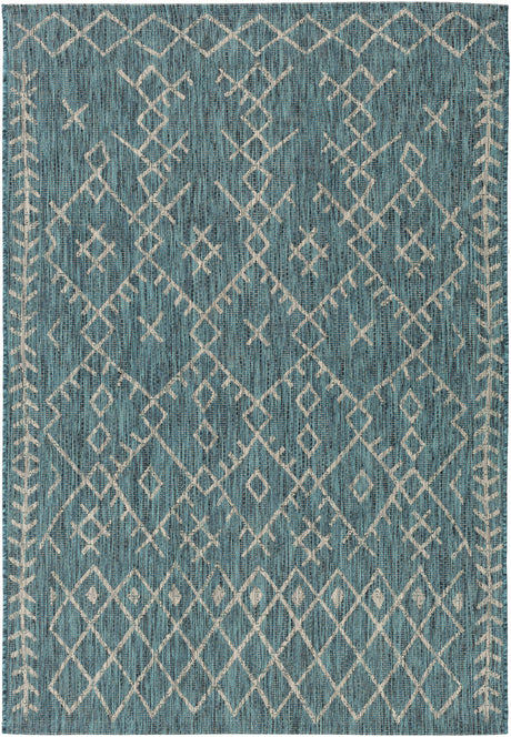 Maunawili Aqua Nordic Rug