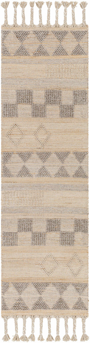 Ardee Totem Jute&Wool Blend Rug - Clearance