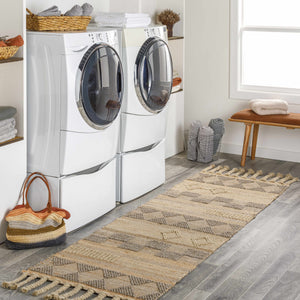 Ardee Totem Jute&Wool Blend Rug - Clearance